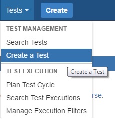 Create A Test with Zephyr